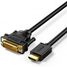 UGREEN HDMI to DVI Gold Plated 2m Cable
