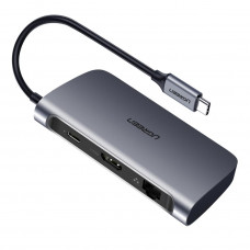 UGREEN USB-C to 3-Port USB3.0 + HDMI + LAN + PD CM212 Dock