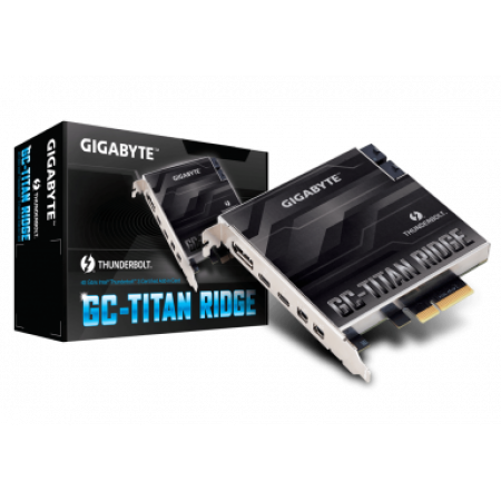 Gigabyte GC-TITAN RIDGE Thunderbolt 3 PCI-Ex4 add on Card
