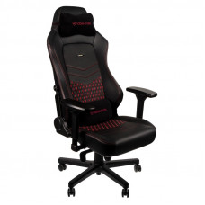 Noblechairs HERO Real Leather Gaming Chair Black/Red עור אמיתי