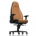 Noblechairs ICON Real Leather Gaming Chair Cognac/Black עור אמיתי
