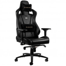 Noblechairs EPIC Real Leather Gaming Chair Black עור אמיתי