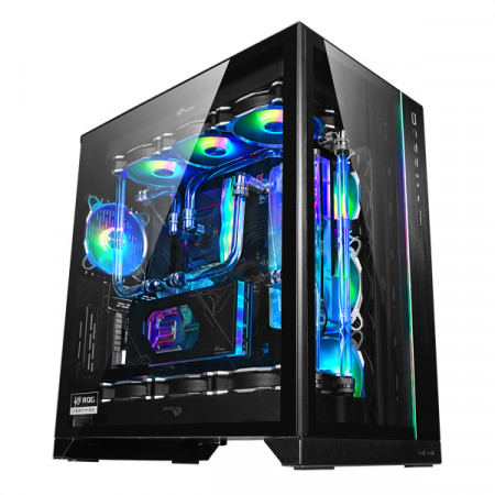 LIAN-LI Full Tower Case PC-011 Dynamic XL (ROG) Black