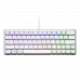 מקלדת למחשב גיימינג CoolerMaster SK620 White Keyboard - Swith Red