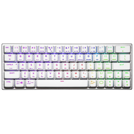 CoolerMaster SK622 Wireless White Keyboard - Red Switch