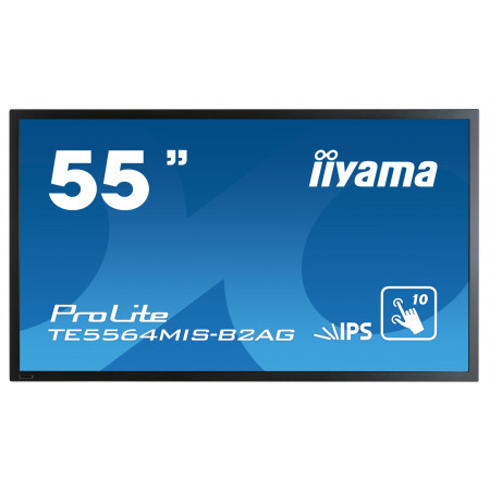 IIYAMA Monitor 54.6" Pro Large Format Display RCA BNC DVI HDMI DP