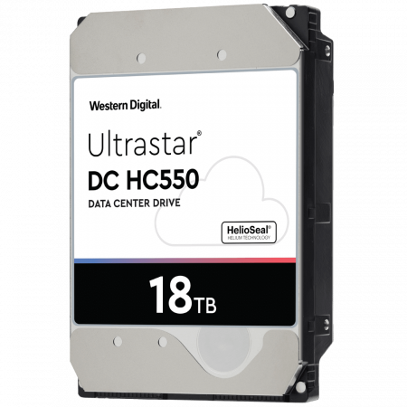 WD 18.0TB 7200 512MB Ultrastar DC HC550 SATA3